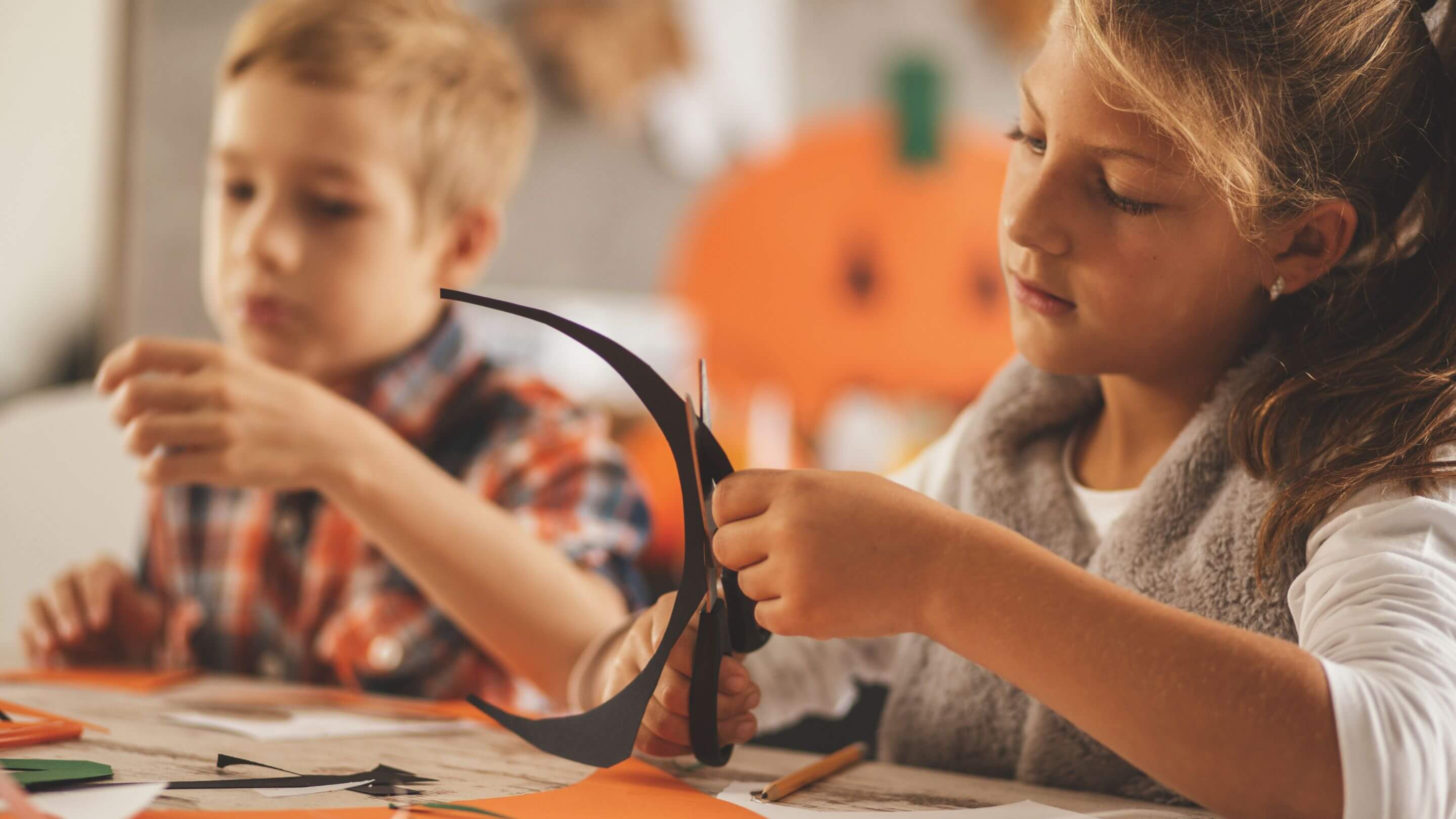 Halloween Crafts with Children