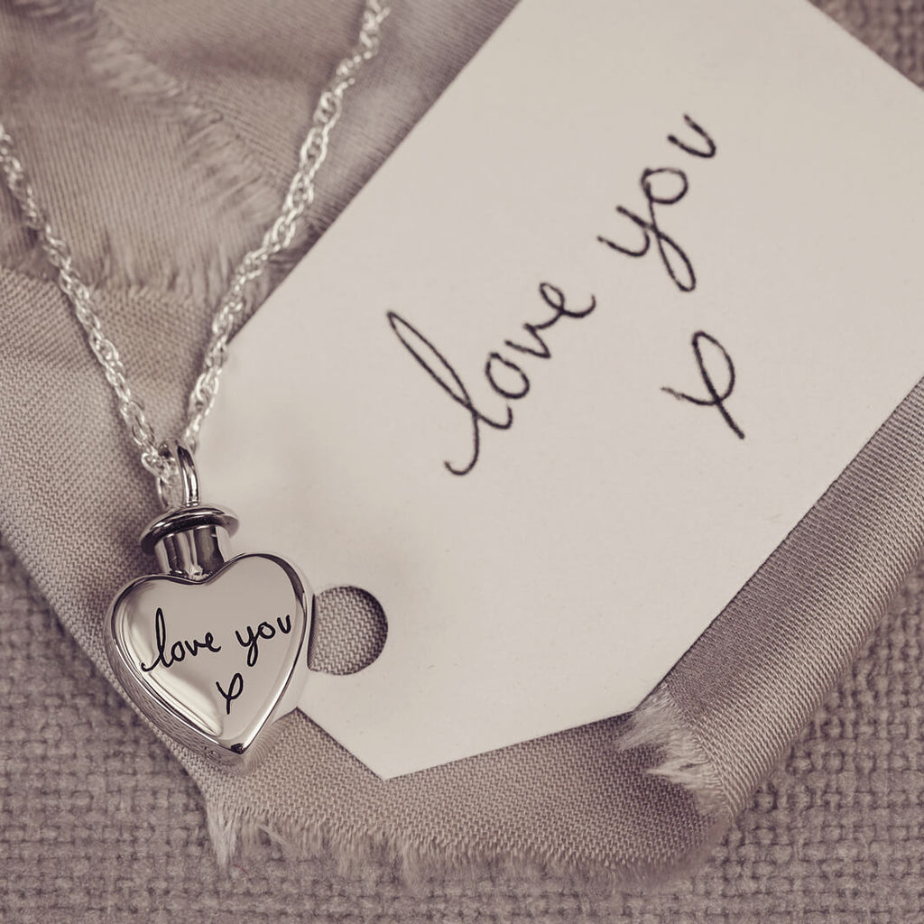 Handwriting locket on sale