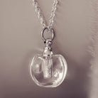 Ashes Clear Glass Necklace