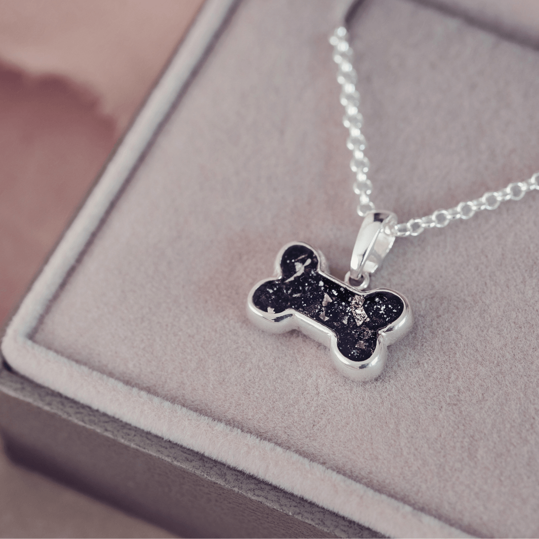 Dog Cremation Ashes Pet Necklace