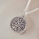 Cremation Ashes Family Tree Urn Necklace