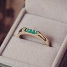 Mens Gold Cremation Ashes Ring