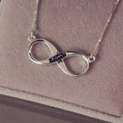 Memorial Ashes Infinity Necklace