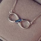 Memorial Ashes Infinity Necklace