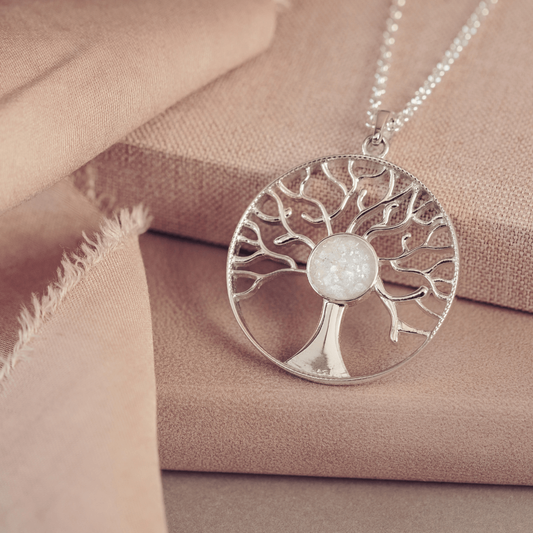 Tree of Life Cremation Ashes Necklace