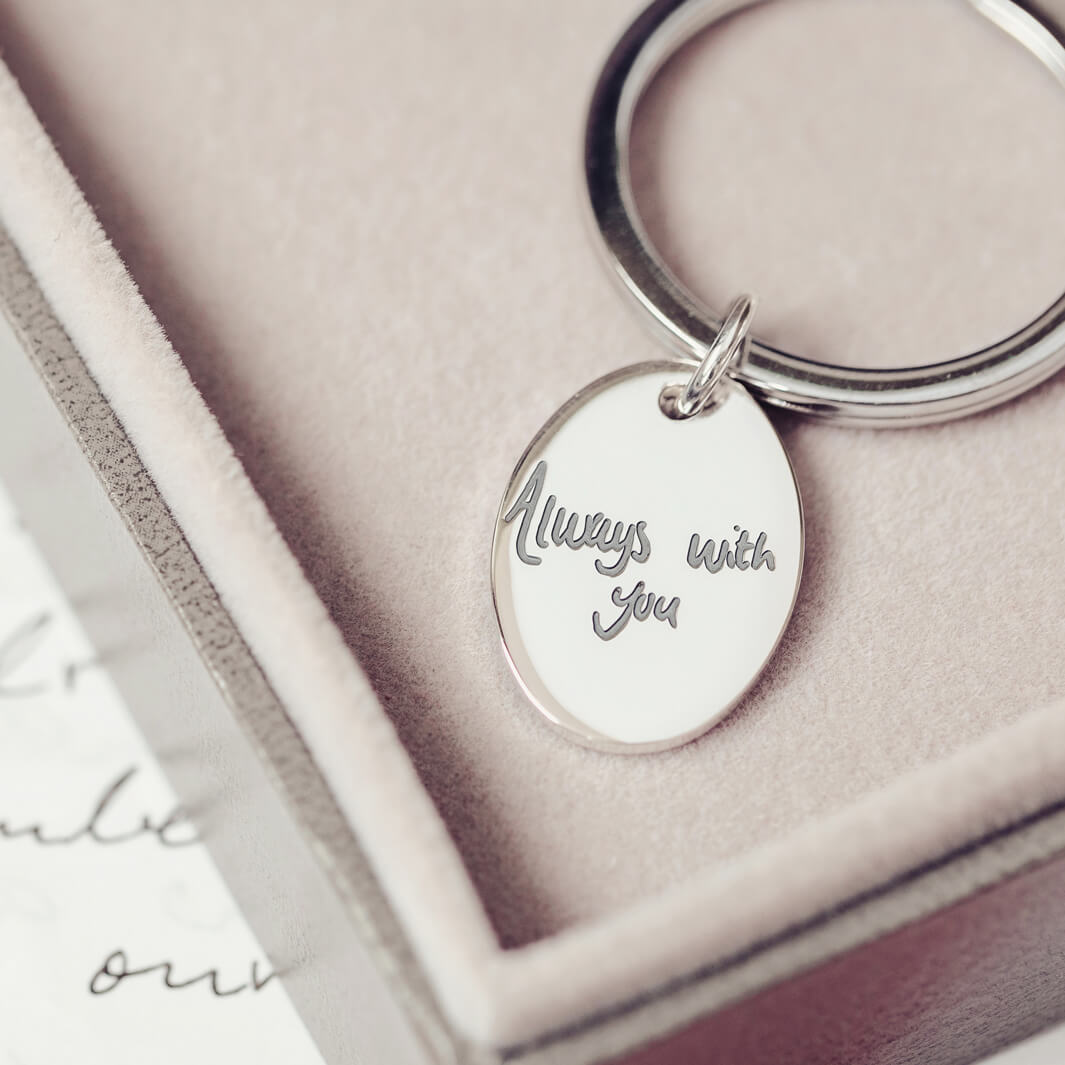 Memorial Fingerprint Keyring