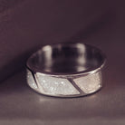 Memorial Cremation Ashes Mens Ring