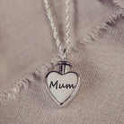 Mum Ashes Locket Necklace