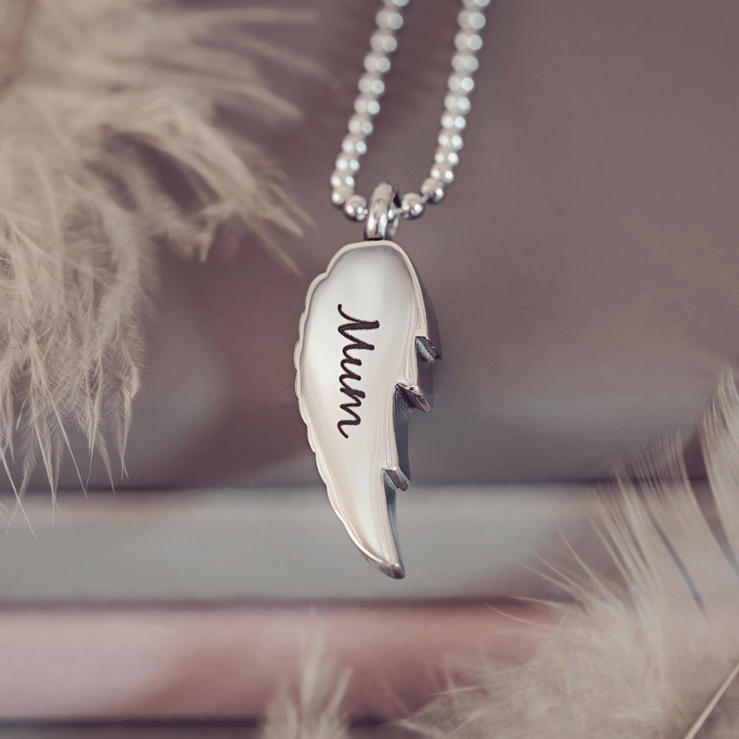 Angel Wing Urn Necklace