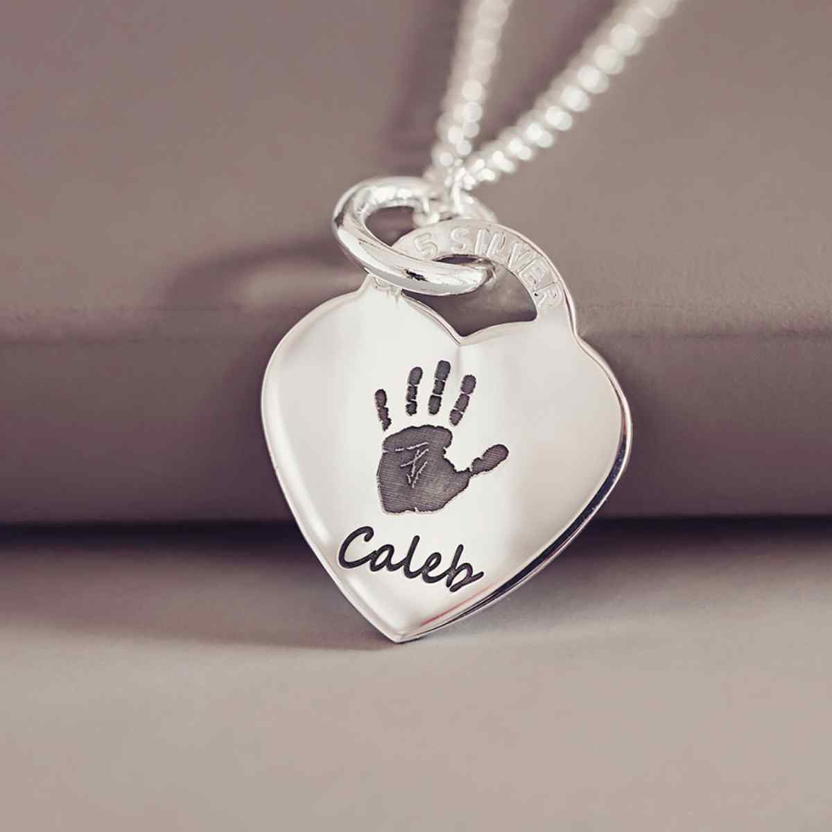 Handprint Necklace