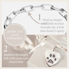 Adding charms to your bracelet