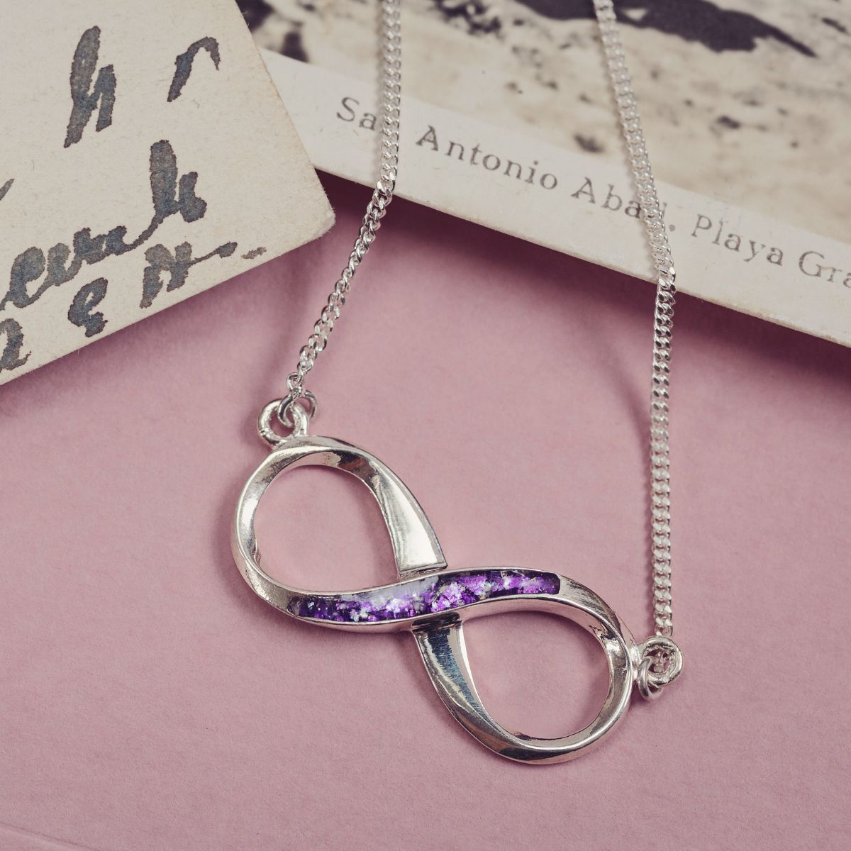 Infinity on sale urn necklace