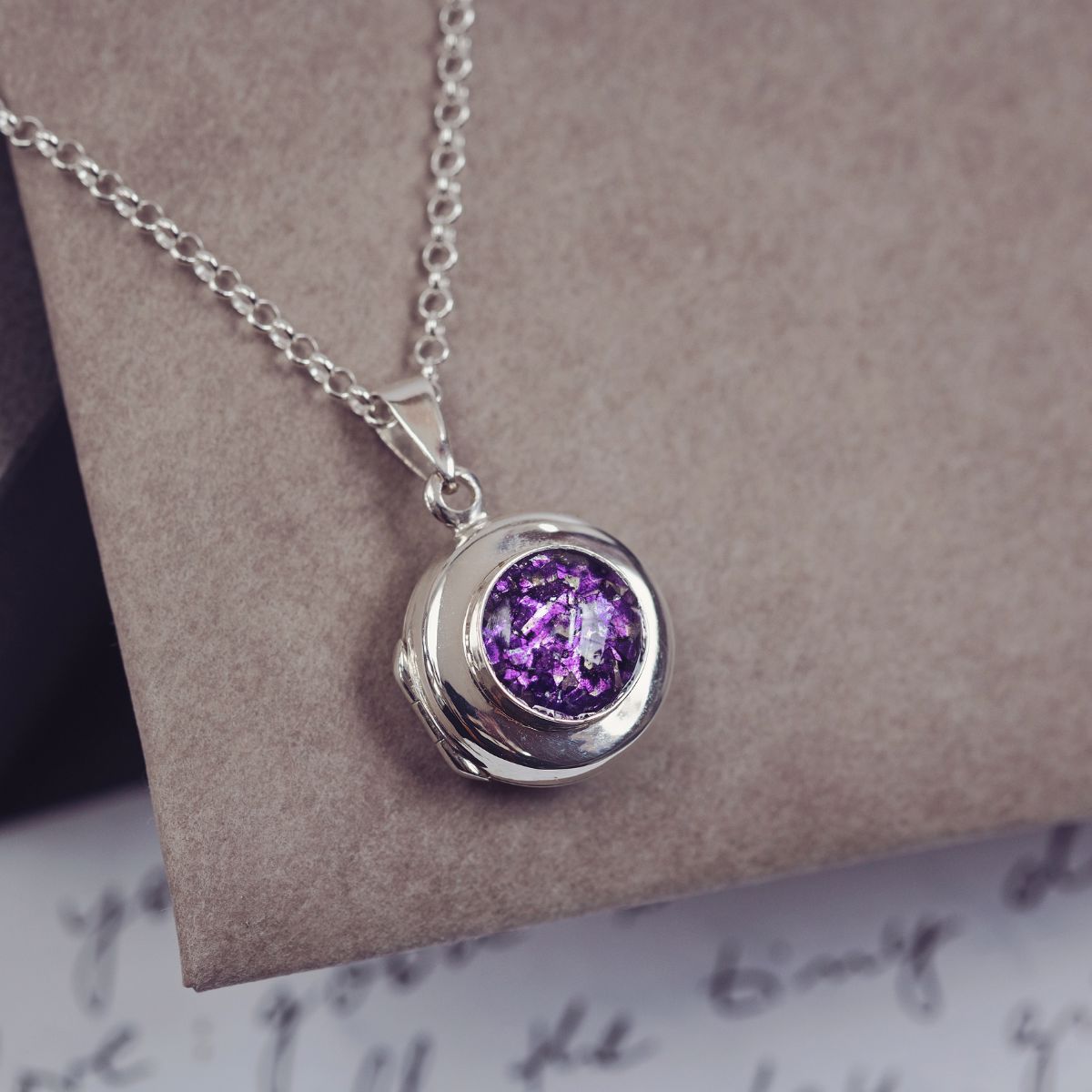 Locket made with Cremation Ashes