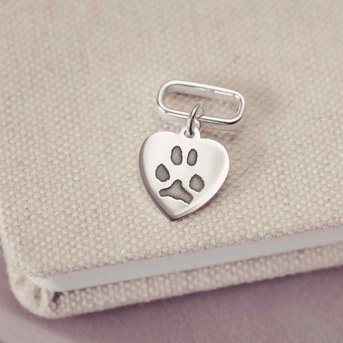 Pawprint Charm