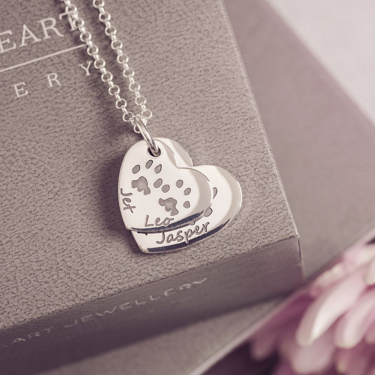 Pawprint Heart Necklace