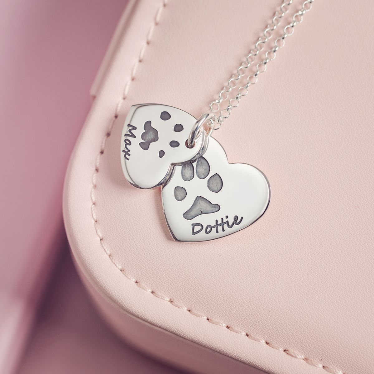 Pawprint Heart Necklace