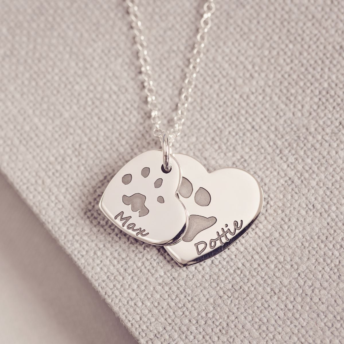 Pawprint Heart Necklace