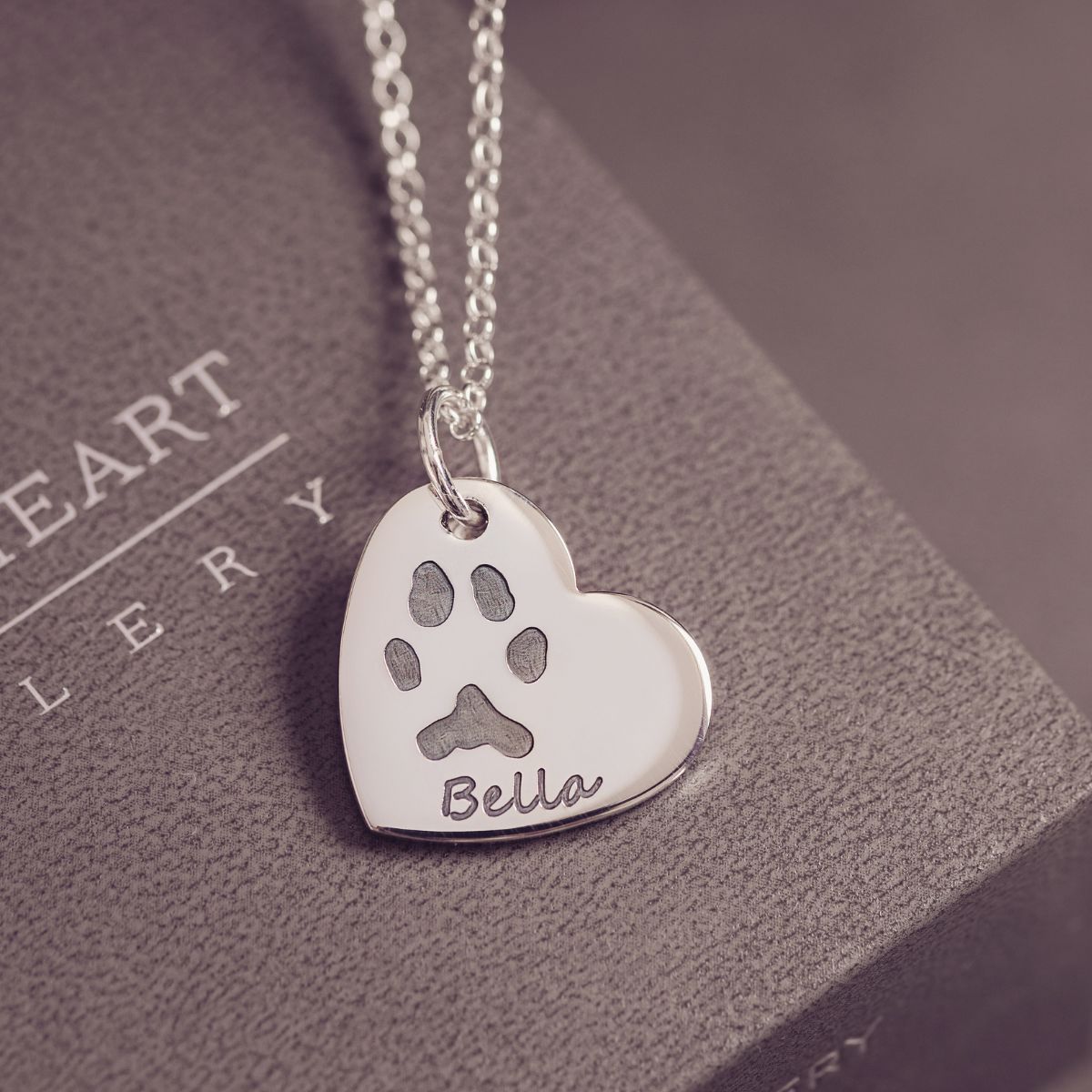 Pawprint Heart Necklace