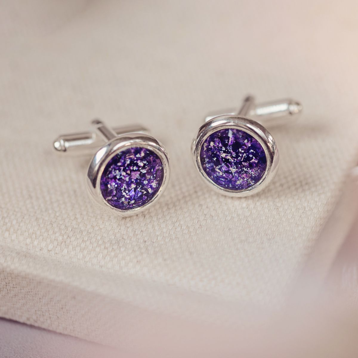 Cremation Ashes Cufflinks