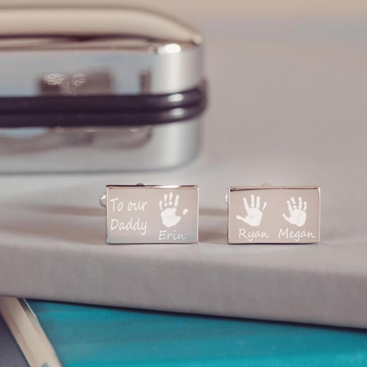 Handprint Cufflinks